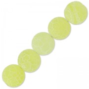 Perline Cracked Agata 6 mm Narciso x15