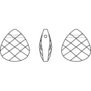 Swarovski 6012 15,4x14 mm Goccia di cristallo x1