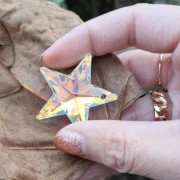 Swarovski star 6714 40 mm Crystal AB x1