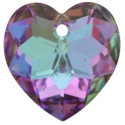 Cuore Swarovski 6215 18 mm - Cristallo Vitrail Light x1