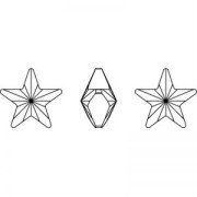 Cabochon Swarovski 4745 10 mm Crystal x1