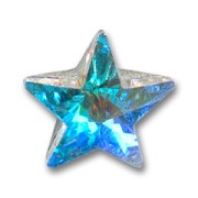Cabochon Swarovski 4745 10 mm Crystal AB x1