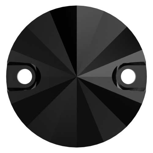 Cabochon - Distanziatori - Swarovski 3200 12 mm Jet x1