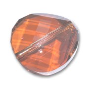 Perla Twist Swarovski 5621 18 mm cristallo rame x1|raw }}