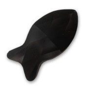 Perlina pesce Swarovski 5727 14 mm Jet x1