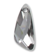 Pendente Ala Swarovski 6690 23 mm Crystal Silver Night x1|raw }}