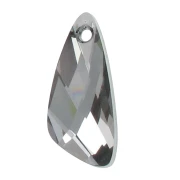 Pendente Ala Swarovski 6690 23 mm Crystal Silver Night x1