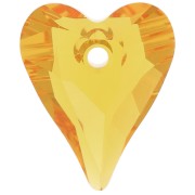 Cuore Swarovski Wild 6240 12 mm Girasole x1