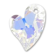 Cuore Swarovski Asymetrical 6261 17 mm Crystal AB x1