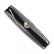 Perla a forma di oliva decorata 24x5,5 mm x5