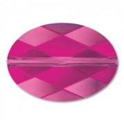 Ovale Swarovski 5050 14x10 mm Fucsia x1