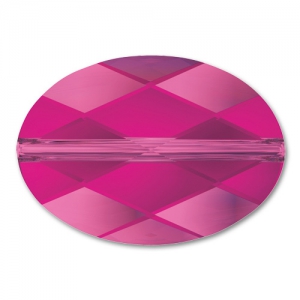 Ovale Swarovski 5050 14x10 mm Fucsia x1