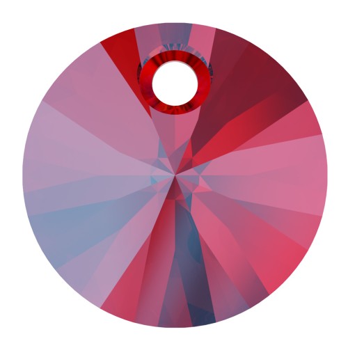 Swarovski 6428 8 mm Light Siam Shimmer Pendente x1
