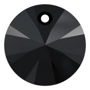 Swarovski 6428 8 mm Jet pendente x1