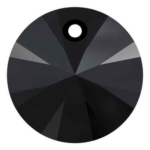 Swarovski 6428 8 mm Jet pendente x1
