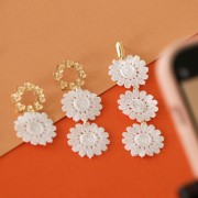 Pizzos guipures ovale 28x22 mm Avorio x10