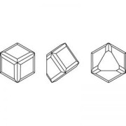 Cabochon Swarovski 4841 4 mm Crystal Vitrail Medium x1