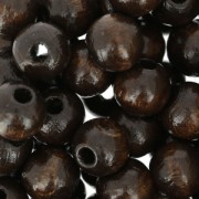 Tonde in legno mm. 8 Marrone scuro x85|raw }}