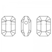 Pendolo Swarovski 5514 10 mm Jet x1