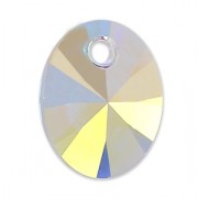 Pendente ovale Mni Swarovski 6028 8 mm Crystal AB x1|raw }}