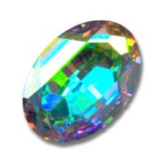 Cabochon Swarovski 4127 30x22 mm Crystal AB|raw }}