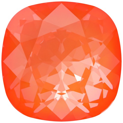 Cabochon Swarovski 4470 10 mm - Cristallo Electric Orange Ignite x1