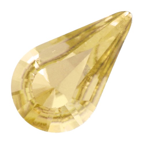 Cabochon Swarovski 4328 10x6 mm - Topazio chiaro x1