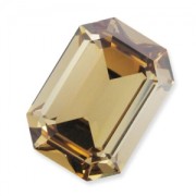 Cabochon Swarovski 4610 18x13 mm Crystal Golden Shadow x1