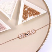 Perlina quadrata Swarovski 5061 5,5 mm Crystal AB x1