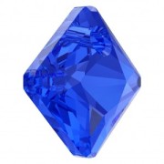 Swarovski 6431 11,5 mm Majestic Blue, pendente con taglio Princess Cut x1