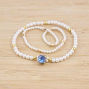 Cabochon Carré Swarovski 4499 6 mm Crystal Laguna DeLite x1