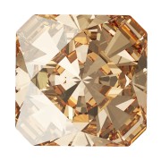 Cabochon Carré Swarovski 4499 6 mm Crystal Golden Shadow x1|raw }}