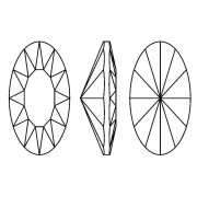 Cabochon Swarovski 4162 14x7,5 mm Acquamarina x1