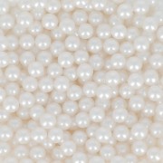 Perle rotonde senza foro - sfere Swarovski - 5809 3 mm White Pearl x25|raw }}