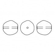 Barocco perlato Swarovski 5841 perla rotonda irregolare 8 mm Perla Rosalina x1