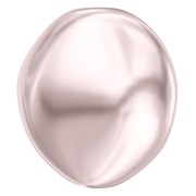Perla barocca perlata Swarovski 5842 irregolare piatta 14 mm Perla Rosaline x1|raw }}