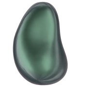 Perla barocca Swarovski 5843 goccia irregolare 12 mm Irid Tahitian Look x1