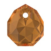 Swarovski 6436 Majestic Pendente 9 mm - Ambra chiaro x1|raw }}