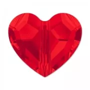 Perle - Love Bead PureCrystal 5741 8 mm Light Siam x1 Love Bead PureCrystal 5741 8 mm Light Siam x1