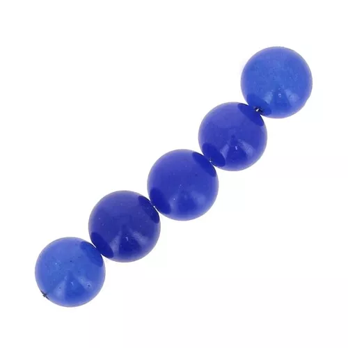 Perlina Agata Blu mm. 12 x1