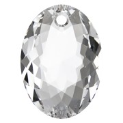 Swarovski 6438 Pendente taglio ellittico 9 mm - Cristallo x1