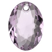 Pendente Swarovski 6438 Elliptic Cut Pendant 9 mm - Light Amethyst x1|raw }}
