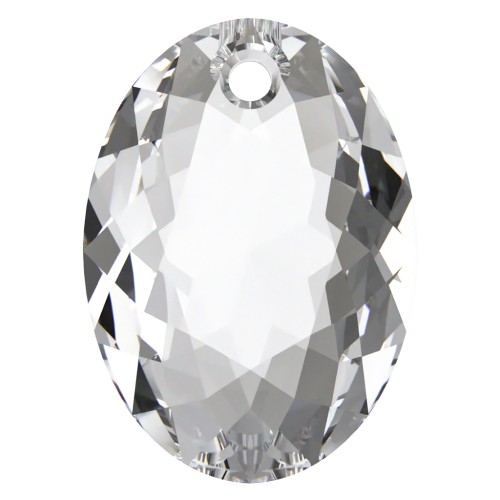 Pendente Swarovski 6438 Elliptic Cut Pendant 11.5 mm - Crystal x1