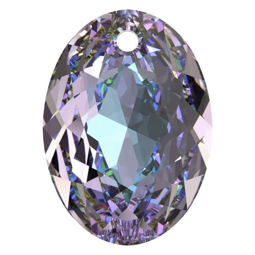 Swarovski 6438 Ciondolo con taglio ellittico 11,5 mm - Cristallo Vitrail Light x1