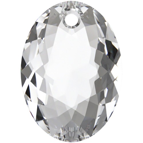Pendente Swarovski 6438 Elliptic Cut Pendant 16 mm - Crystal x1