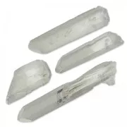 Pendenti Punte in cristallo 10-50 mm Argento x4