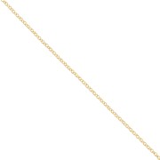 Catena maglia jaseron mm. 2 dorato con oro fino x m. 1|raw }}