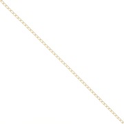 Catena maglia gourmette mm. 1.7 dorato con oro fino x m. 1|raw }}
