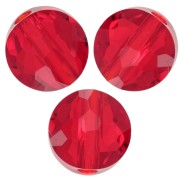 Perline rotonde piatte - 6 mm - Thin Round Swarovski 5034 - Light Siam x6