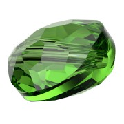Perline tonde piatte - 6 mm - Thin Round Swarovski 5034 - Fern Green x6